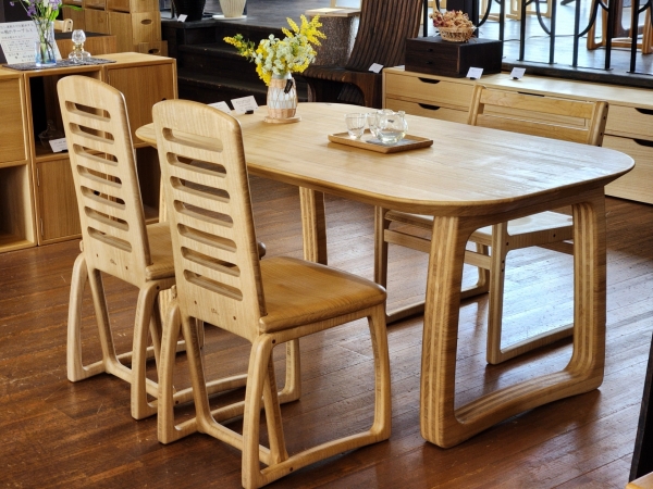 桐ダイニングテーブルセット